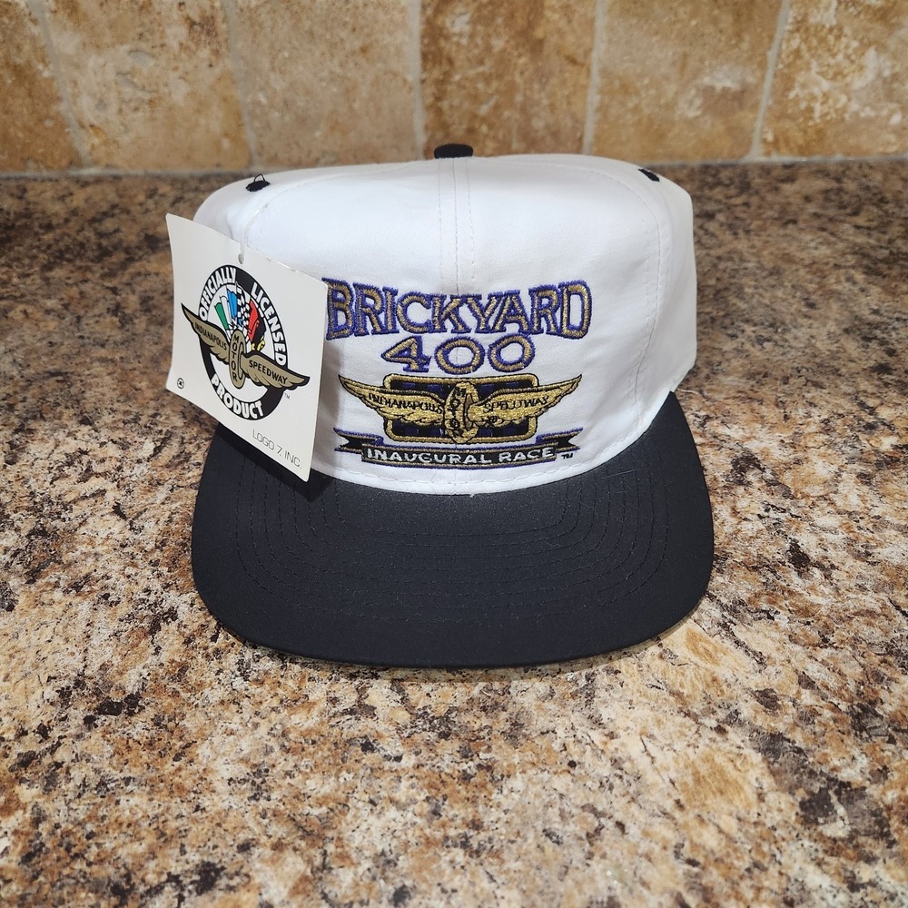Vintage 90's Snapback Hat Cap 1994 Brickyard 400 Inaugural Race NASCAR